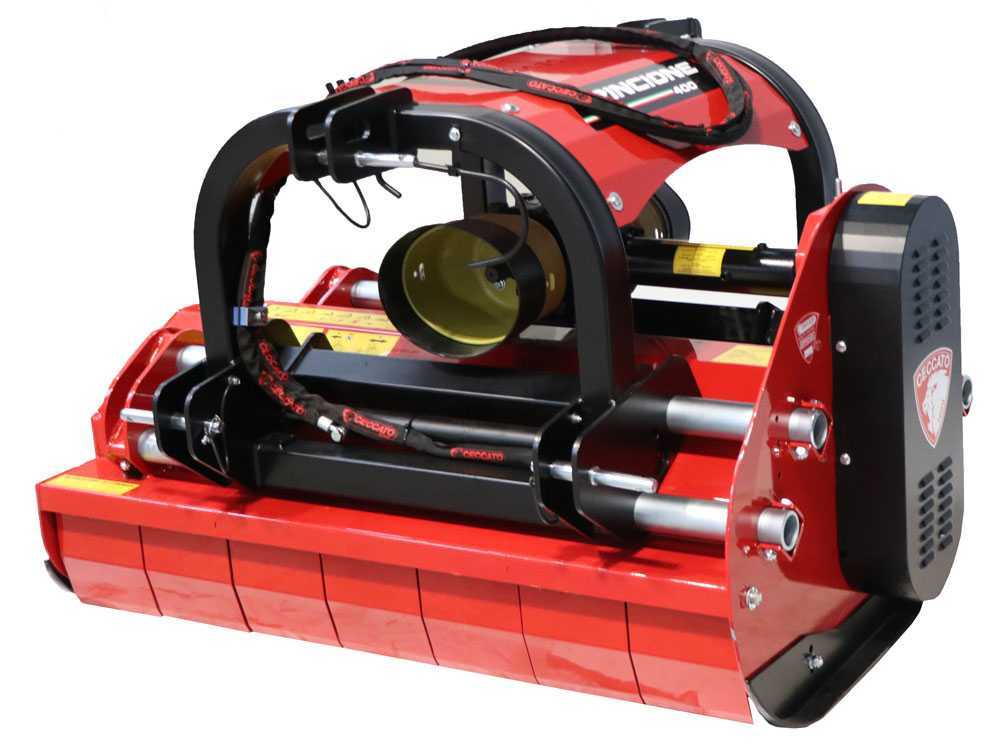 Ceccato Olindo TRINCIONE 400 4T1400IDR2 omkeerbare klepelmaaier 140 cm, hydraulisch verschuifbaar, detail 7