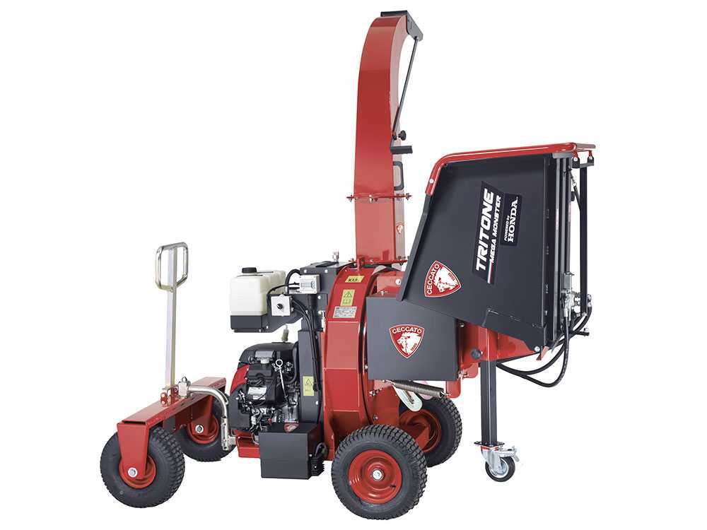 Ceccato Olindo Triton Mega Monster benzine hakselaar, takken tot 150 mm, detail 7