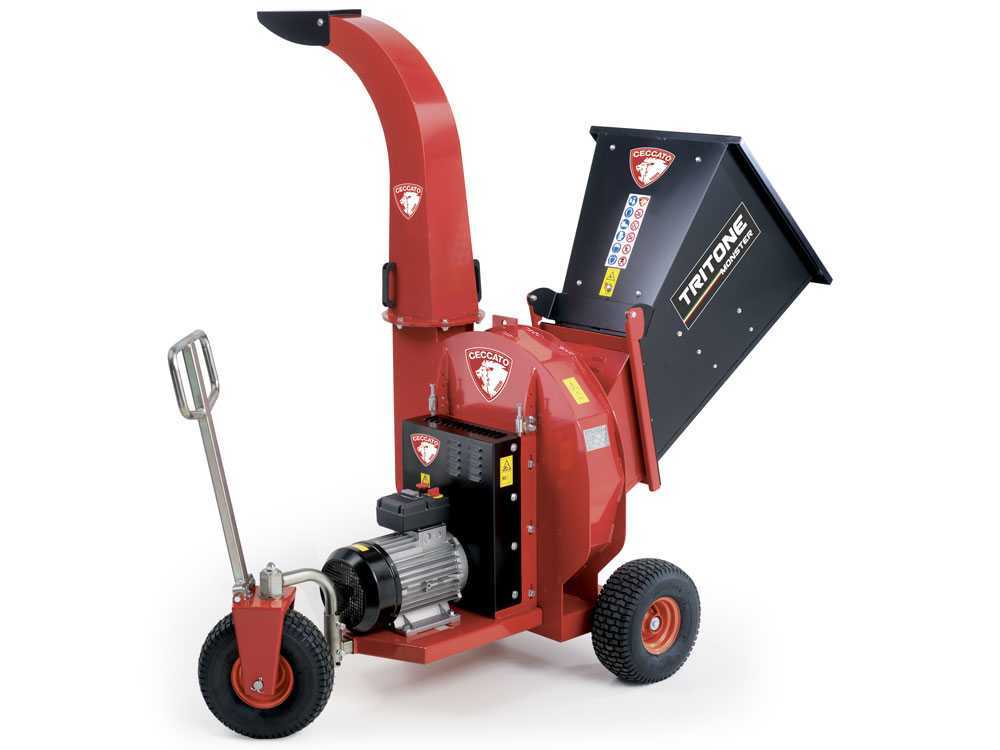Ceccato Olindo Triton Monster elektrische hakselaar, takken tot 100 mm, 400 V, detail 6