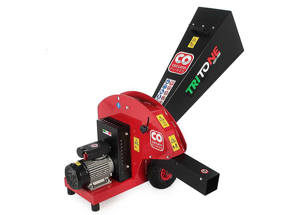 Ceccato Olindo Triton One elektrische hakselaar, takken tot 50 mm, 400 V (TRI-230), detail 7