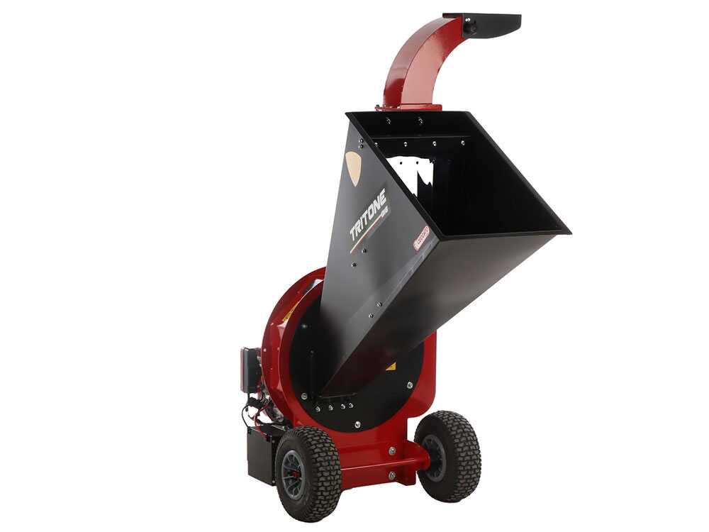 Ceccato Olindo Tritone BIG benzine hakselaar, takken tot 80 mm, elektrische start, detail 6