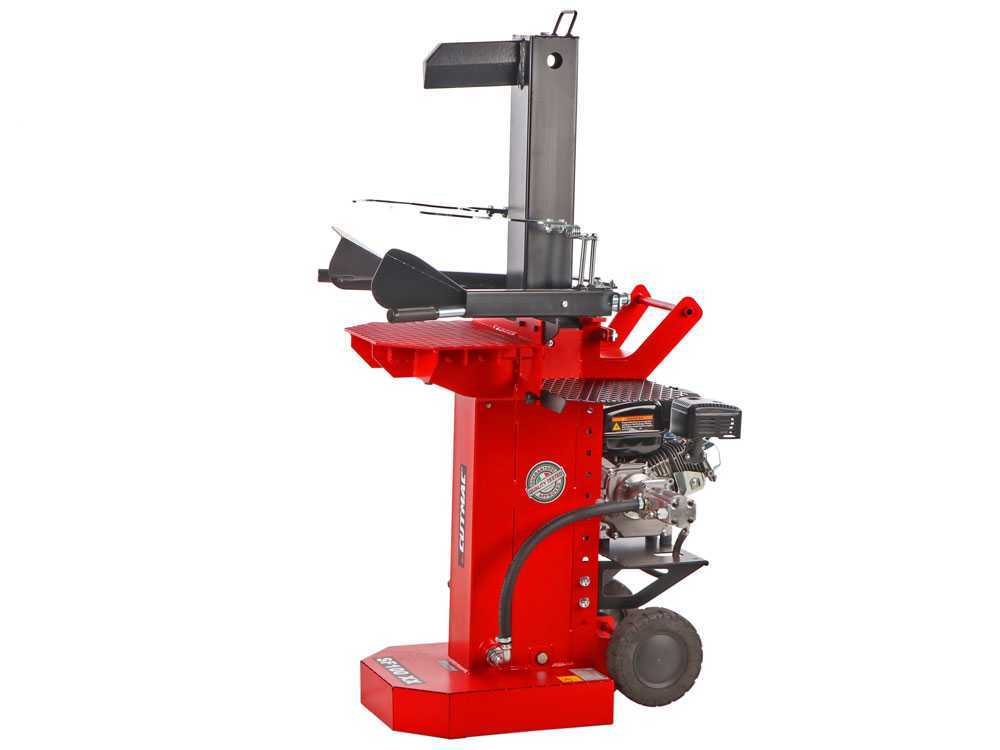 Docma SF100 Rapid Benz Loncin G200F benzine houtklover, 8,15 ton, verticaal, detail 6
