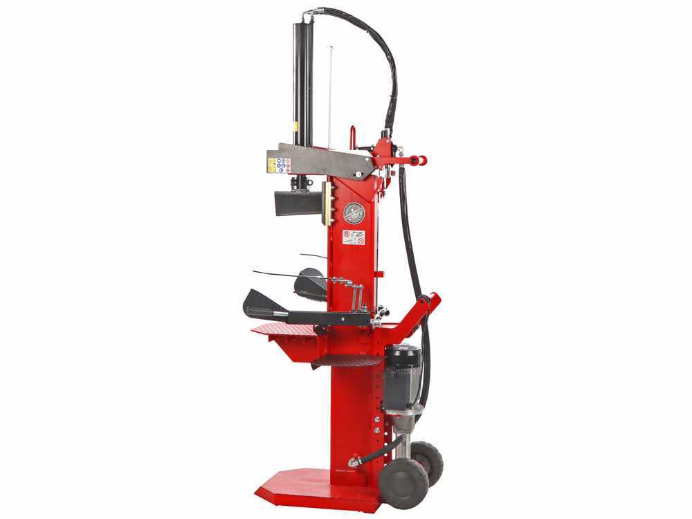 Docma SF110 Rapid 220 XX elektrische houtklover, 8,15 ton, verticaal, detail 6