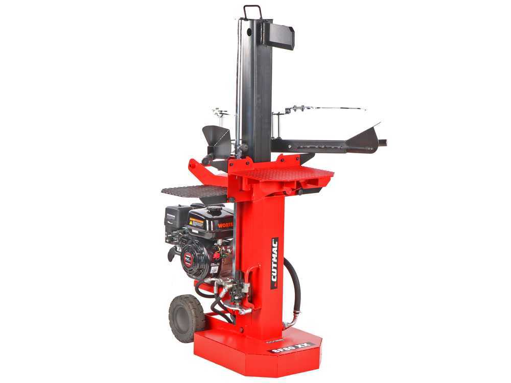 Docma SF80 Rapid Benz Loncin G200F benzine houtklover, 8 ton, verticaal, detail 6