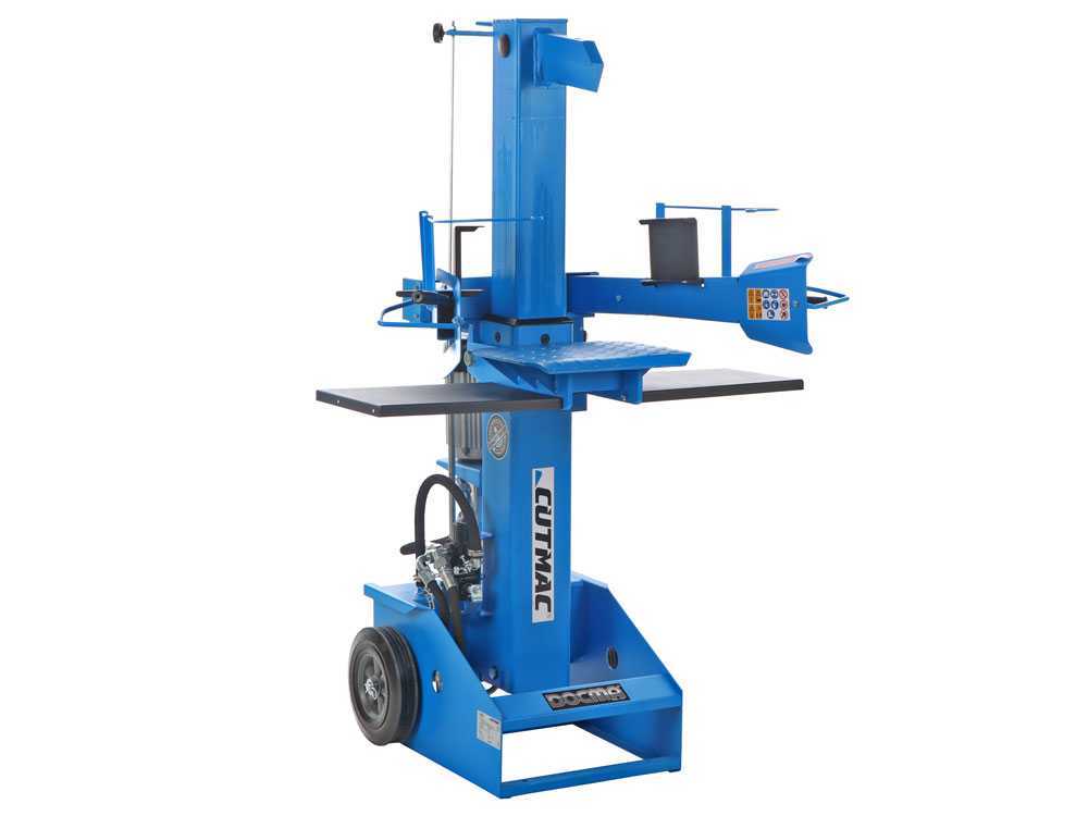 Docma Doma Svg 1000 Rapid 220 Plus elektrische houtklover, 8,15 ton, verticaal, detail 6