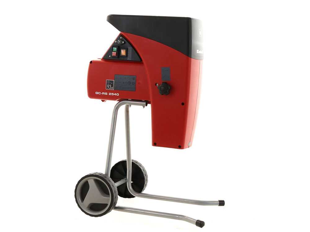 Einhell GC-RS 2540 elektrische hakselaar, takken tot 40 mm, detail 6