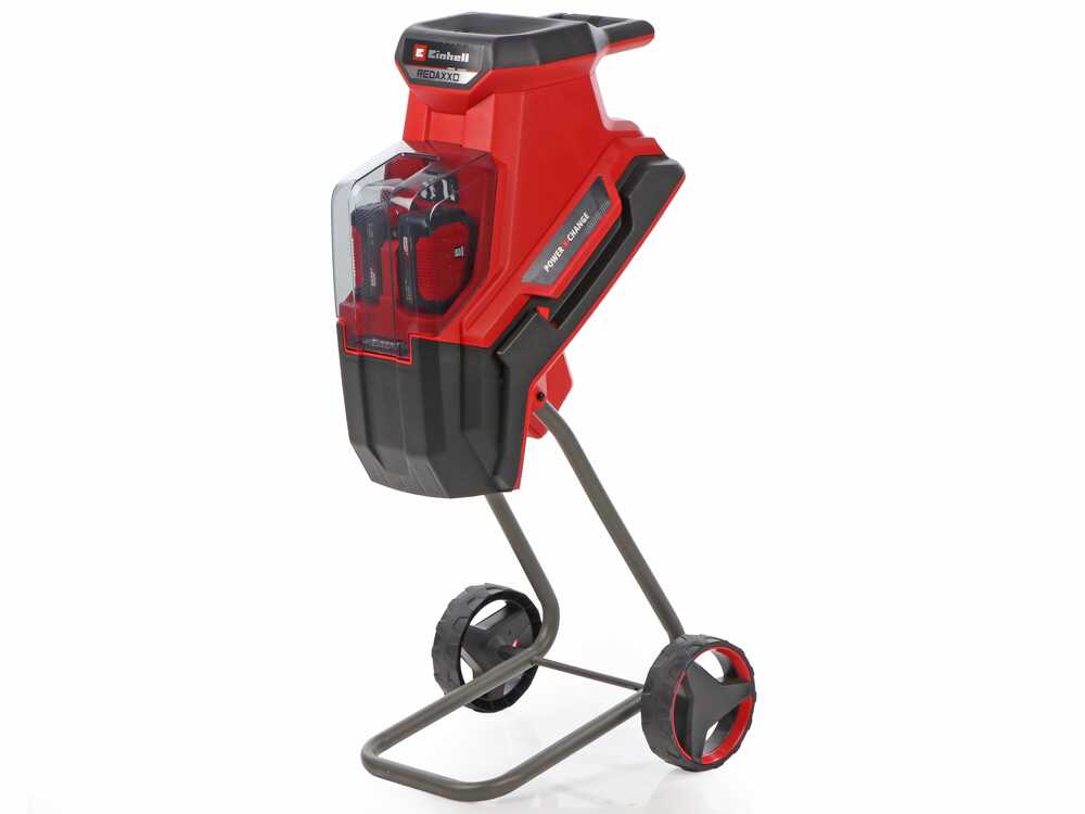 Einhell REDAXXO 36/25 accu hakselaar, takken tot 25 mm, 36 V 5,2 Ah, detail 6