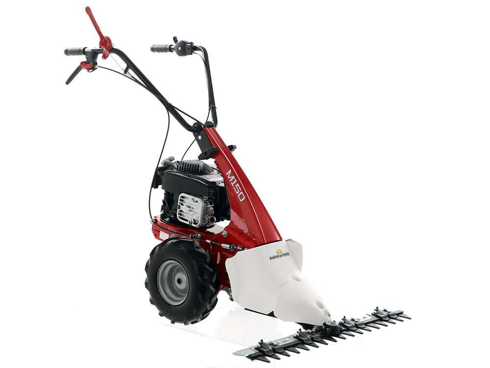 Balkmaaier 87 cm Eurosystems Minieffe M150, motor B&S 625 EXi, detail 6