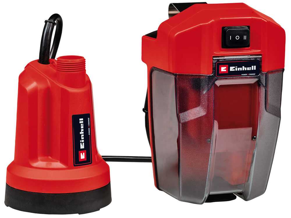 Einhell GE-SP 18 LL Li dompelpomp voor schoon water, 18 V 2,5 Ah, detail 6