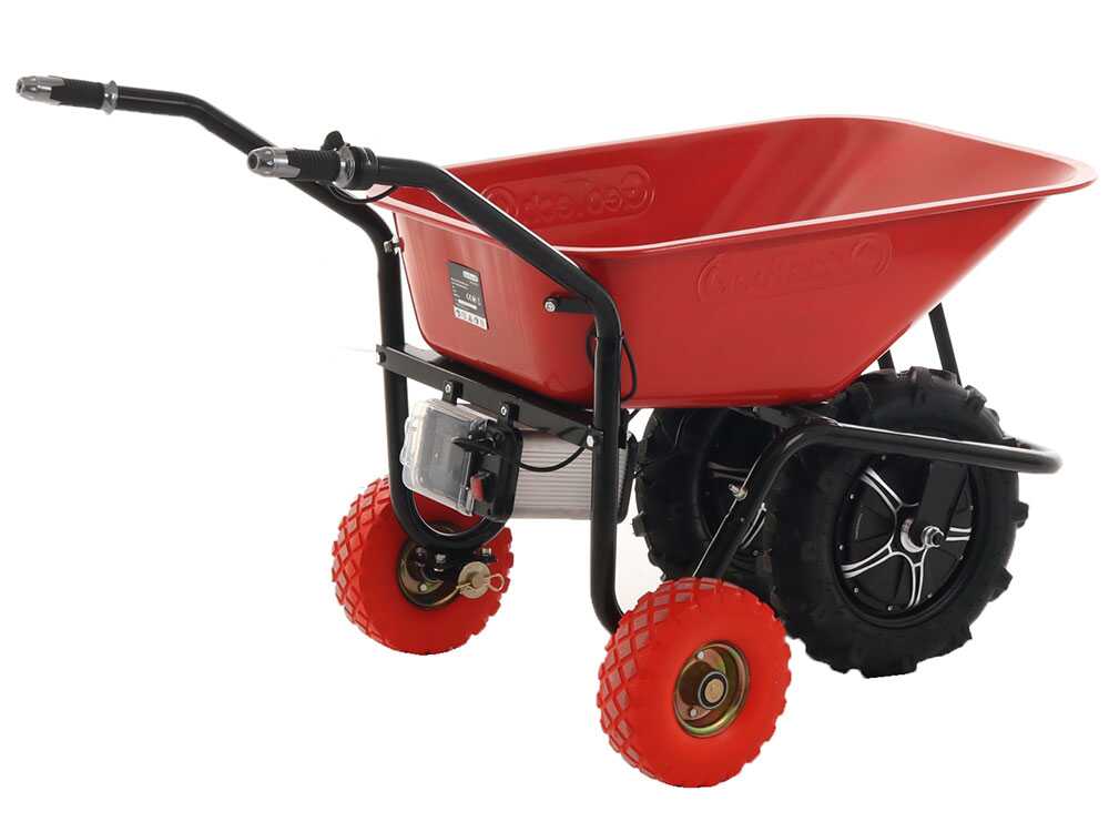 Accu motorkruiwagen laadvermogen 200 kg GeoTech CAR 300T-80, 40 V 6 Ah, detail 6