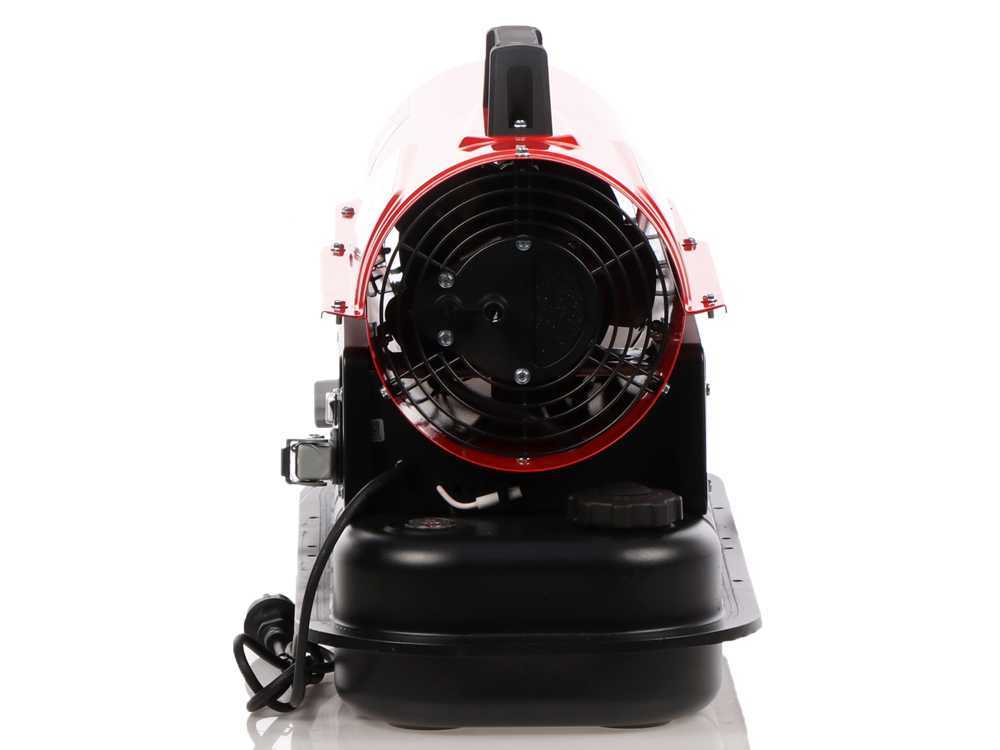 GeoTech DH 2000 diesel heteluchtkanon 20 kW, direct gestookt, detail 6