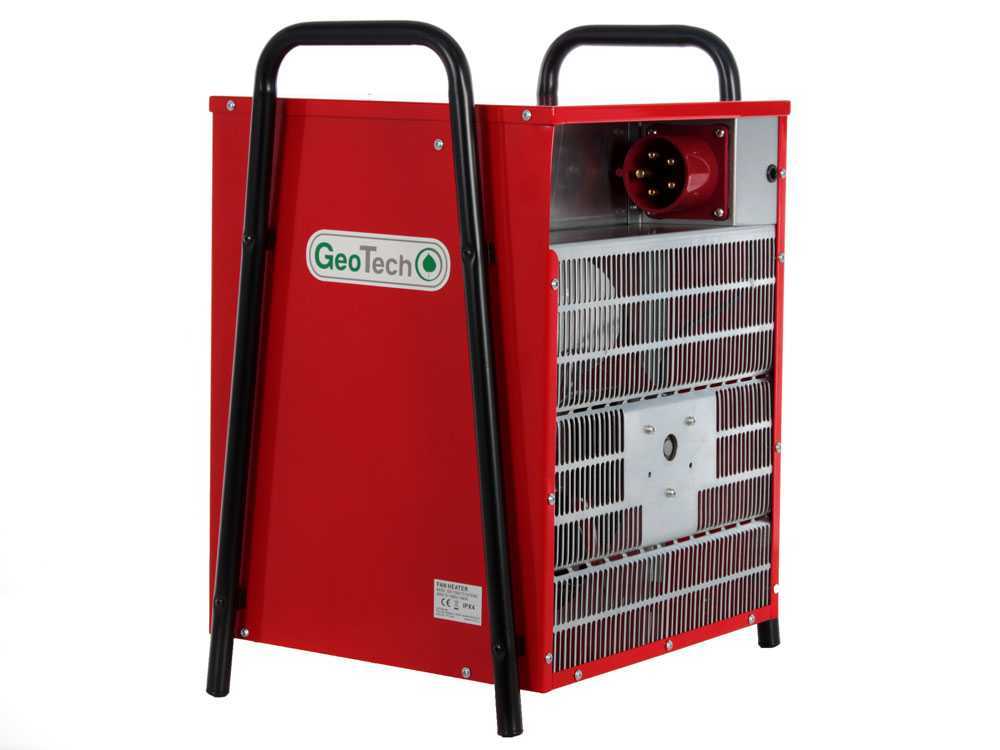 GeoTech EH 1500 T elektrische heteluchtkanon 15 kW, 400 V, detail 7