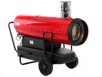 GeoTech IDH 8000 diesel heteluchtkanon 80 kW, indirect gestookt, detail 7