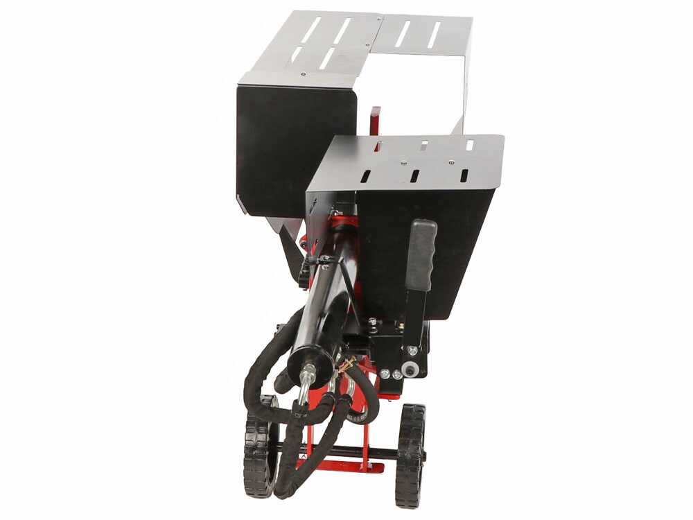 GeoTech LSP9 HE EVO elektrische houtklover, 8 ton, horizontaal, detail 6