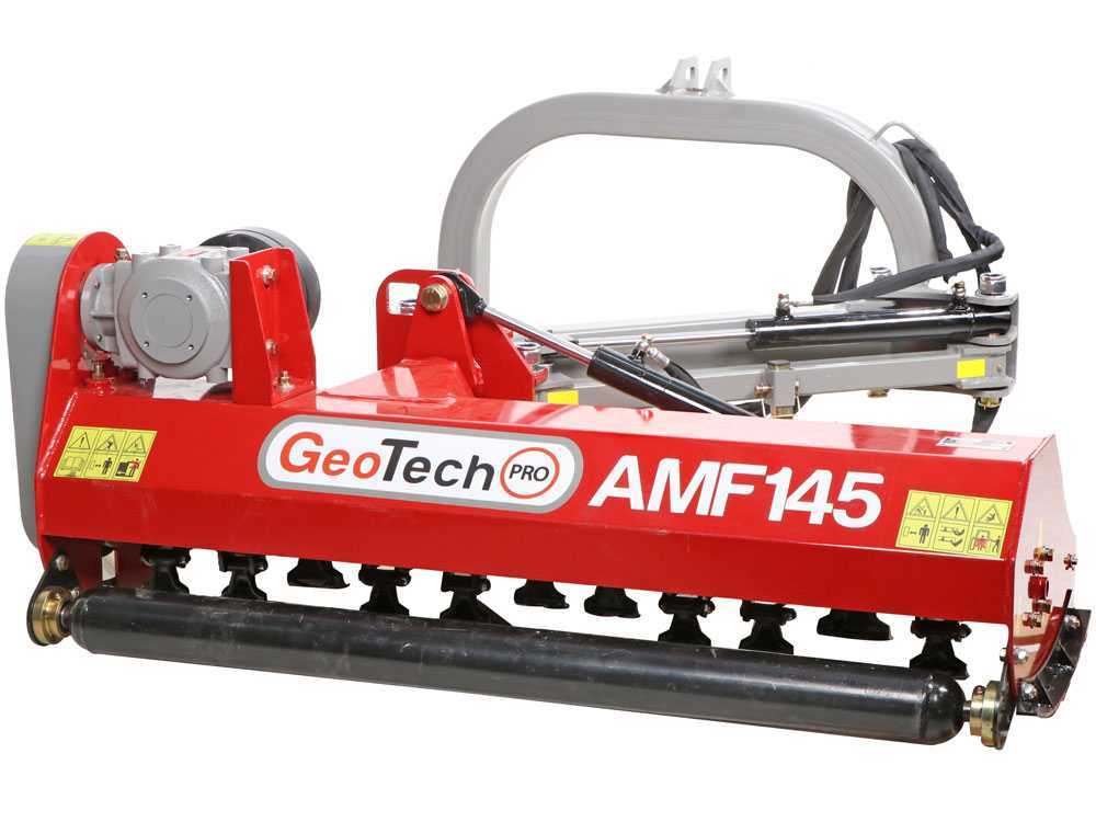 GeoTech Pro AMF145 zijklepelmaaier met arm 145 cm, detail 7