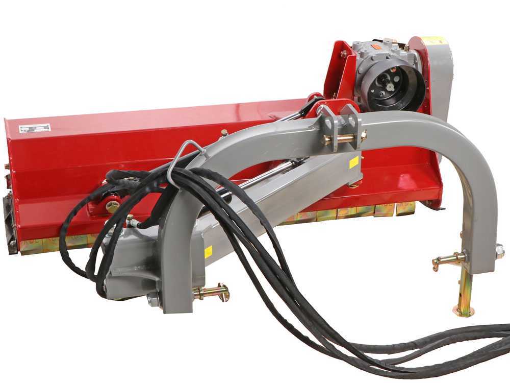 GeoTech Pro AMF165 zijklepelmaaier met arm 165 cm, detail 7