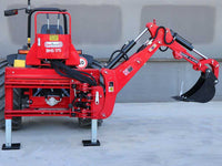 GeoTech Pro BHS 175 graafarm voor de trekker, zijwaarts verschuifbaar, detail 7