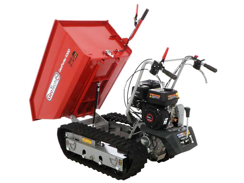 Rupsdumper laadvermogen 600 kg GeoTech Pro GeoPorter 630D, detail 7