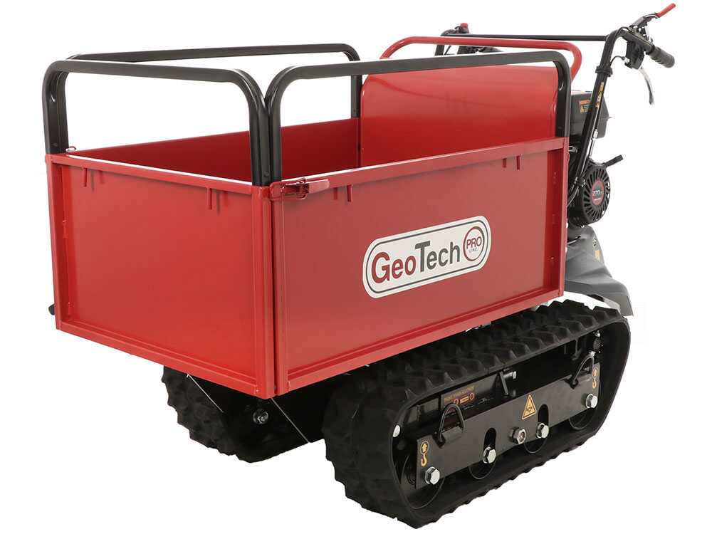 Rupsdumper laadvermogen 500 kg GeoTech Pro GeoPorter H-540E Hydro, detail 7