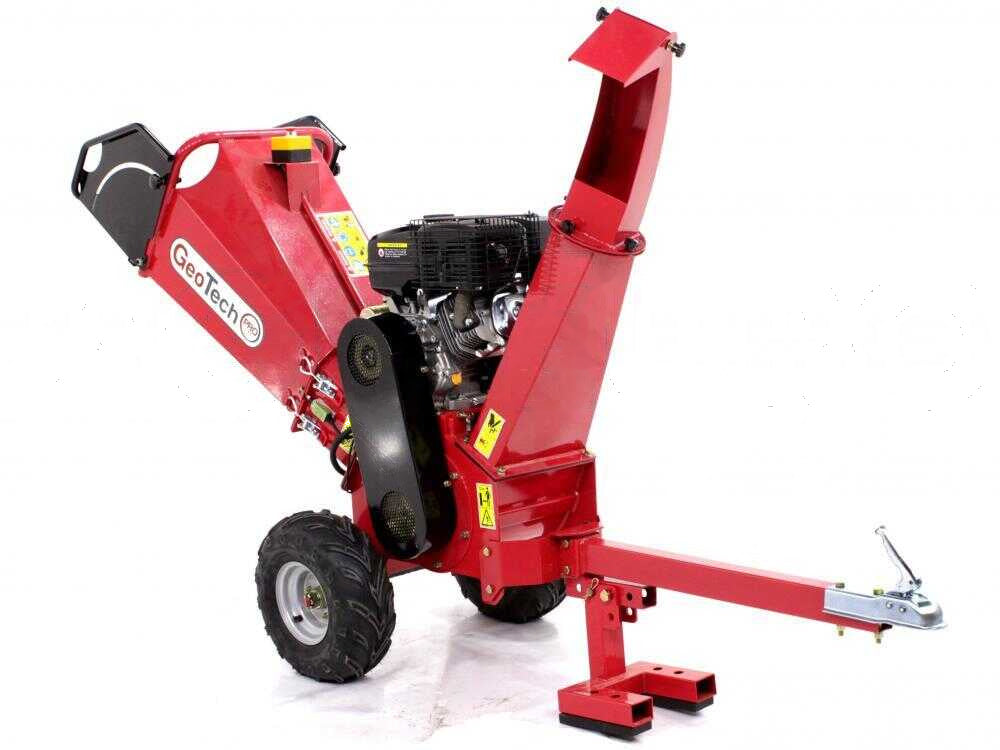GeoTech Pro PCS 155 LE benzine hakselaar, takken tot 90 mm, elektrische start, detail 7