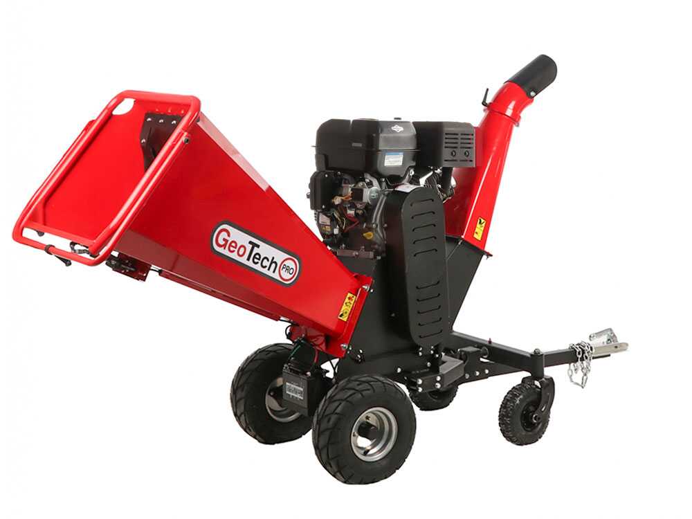 GeoTech Pro PCS 160 BSE PRO benzine hakselaar, takken tot 100 mm, detail 7