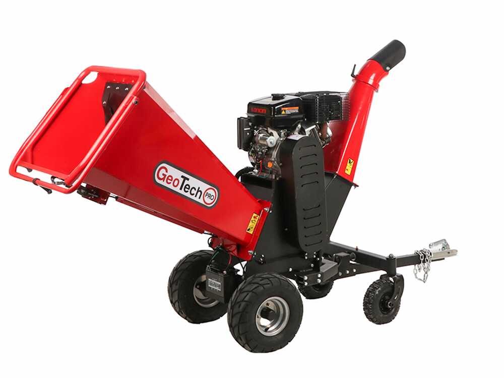 GeoTech Pro PCS 160LE PRO benzine hakselaar, takken tot 100 mm, detail 6