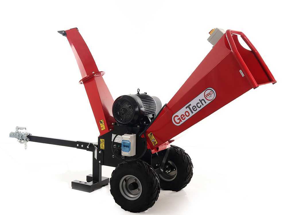 GeoTech Pro PCS 55ET elektrische hakselaar, takken tot 80 mm, 400 V, detail 7