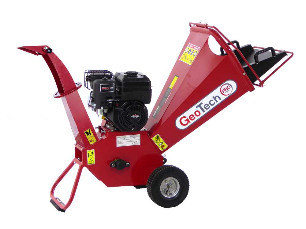 GeoTech Pro PCS70BS benzine hakselaar, takken tot 65 mm, detail 7
