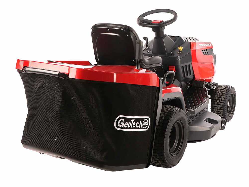 GeoTech Pro PRTM 180-1020 H-CM gazontractor met opvangbak 102 cm, hydrostaat, detail 6