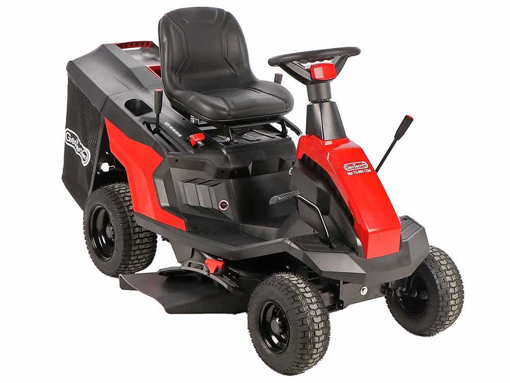GeoTech Pro RM 75-660 CSM zitmaaier met opvangbak 66 cm, versnellingsbak, detail 6
