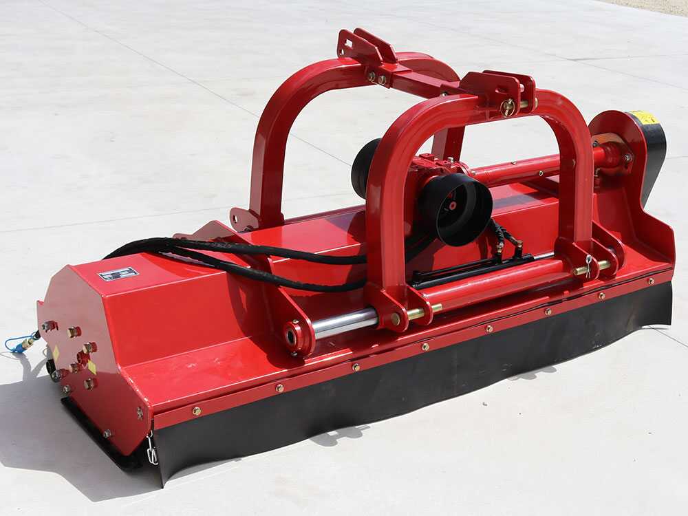 GeoTech Pro RMF200 omkeerbare klepelmaaier 200 cm, hydraulisch verschuifbaar, detail 7