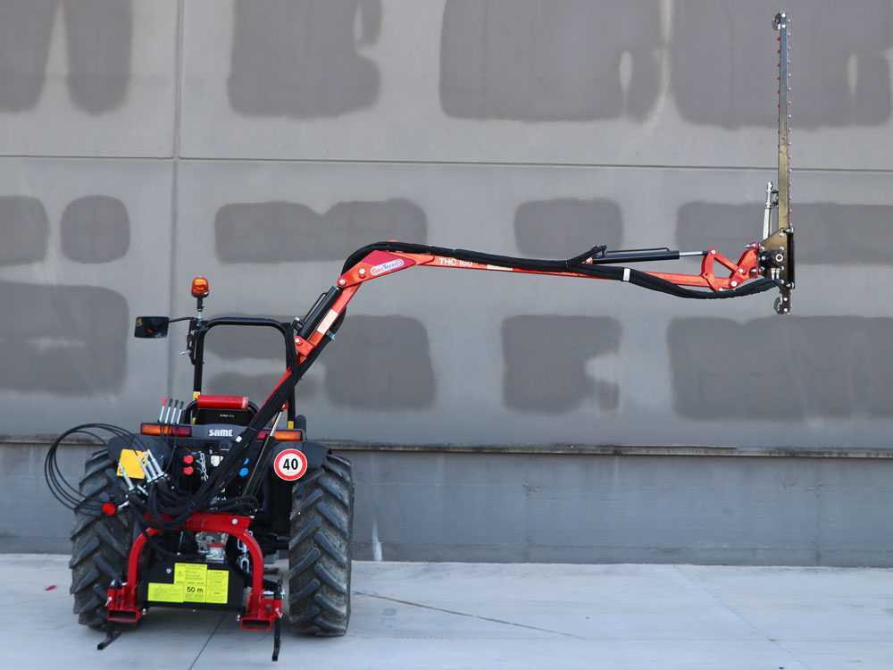 GeoTech Pro THC 160 heggenschaararm voor de trekker, detail 7