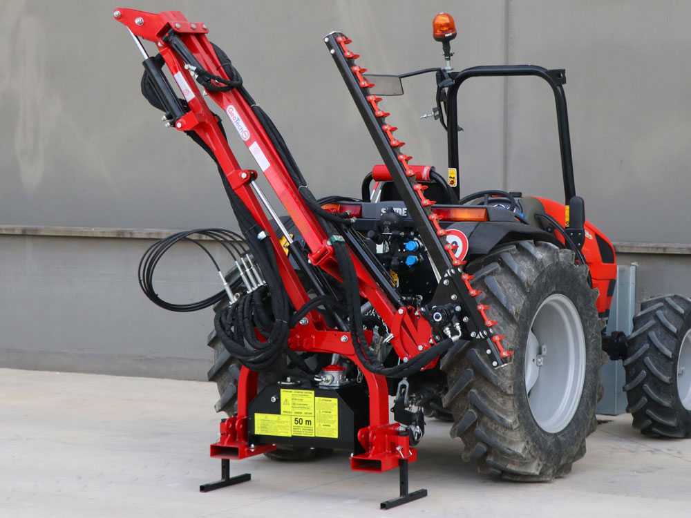 GeoTech Pro THT 175 heggenschaararm voor de trekker, detail 7