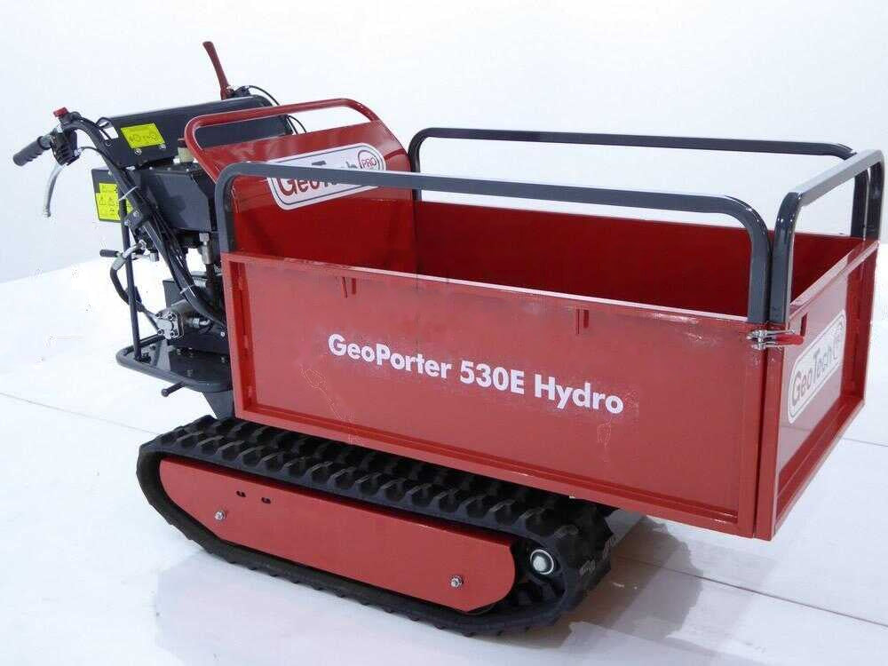 Rupsdumper laadvermogen 500 kg GeoTech Pro GeoPorter 530E Hydro, hydraulisch kiepen, detail 7