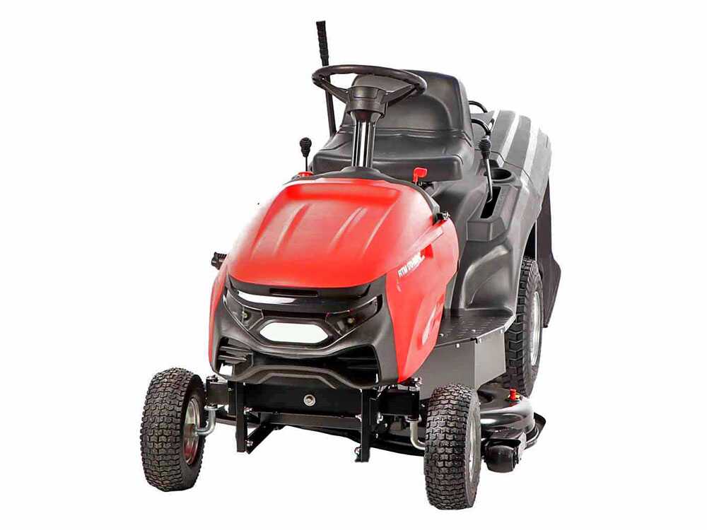 GeoTech RTM 170-960 C gazontractor met opvangbak 96 cm, versnellingsbak, detail 6