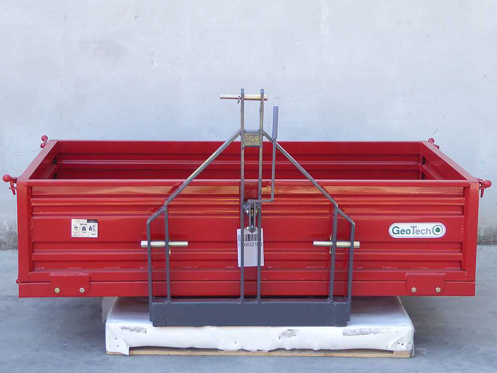 GeoTech TRP 180 transportbak voor de trekker, detail 7