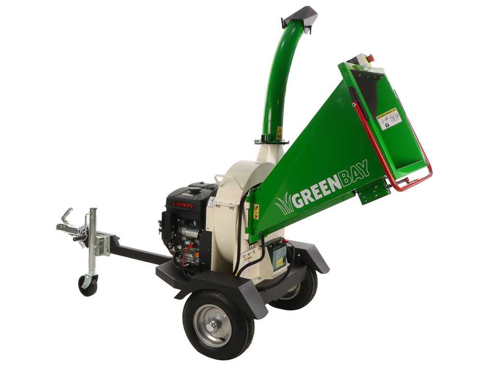 GreenBay GB-WDC 120 LE benzine hakselaar, takken tot 90 mm, detail 6