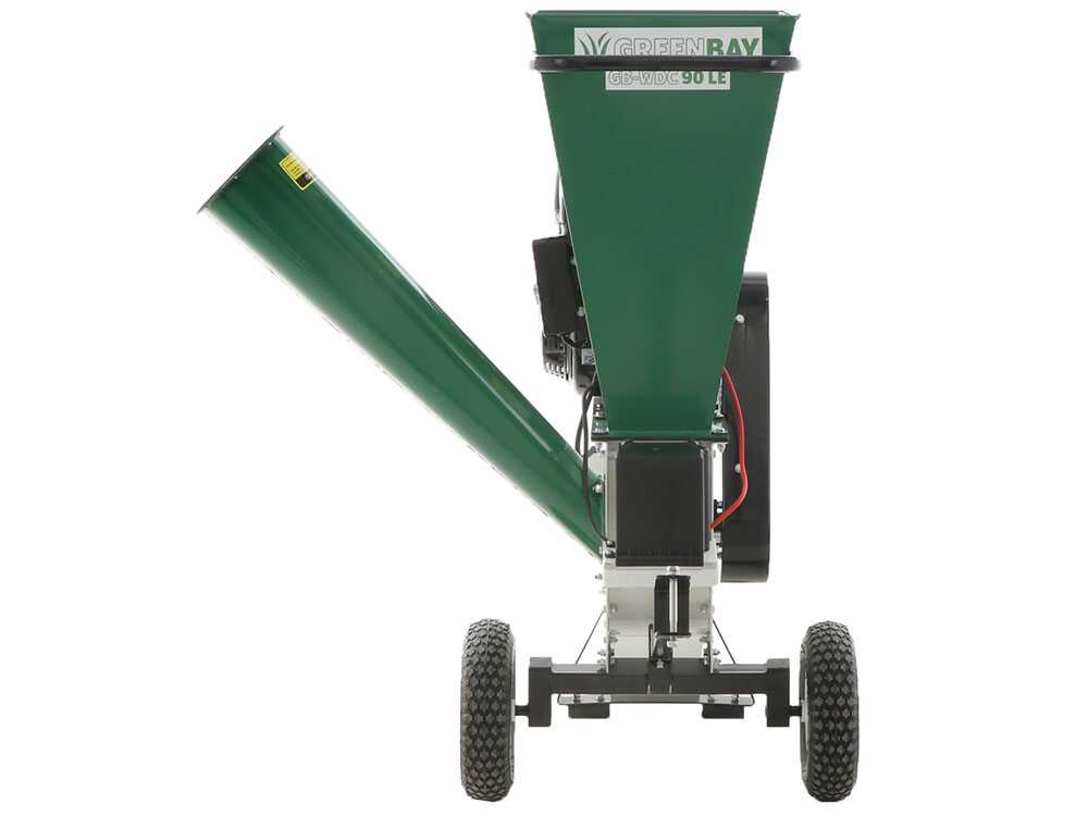 GreenBay GB-WDC 90 LE benzine hakselaar, takken tot 89 mm, detail 6