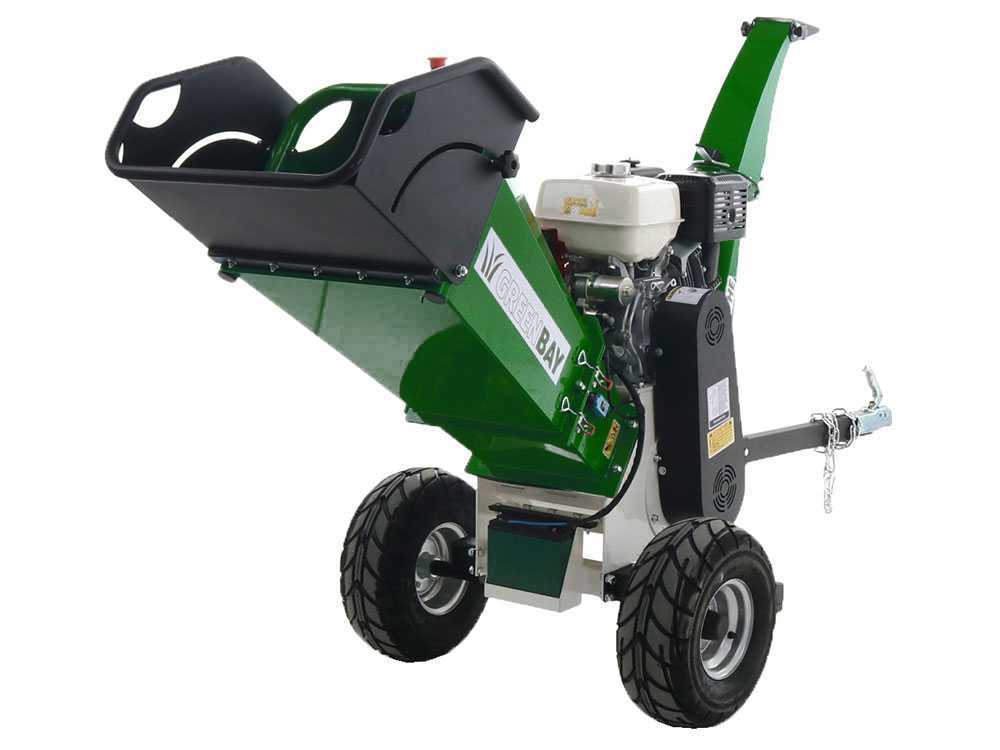 GreenBay GB-WRC 120 HE benzine hakselaar, takken tot 90 mm, detail 6