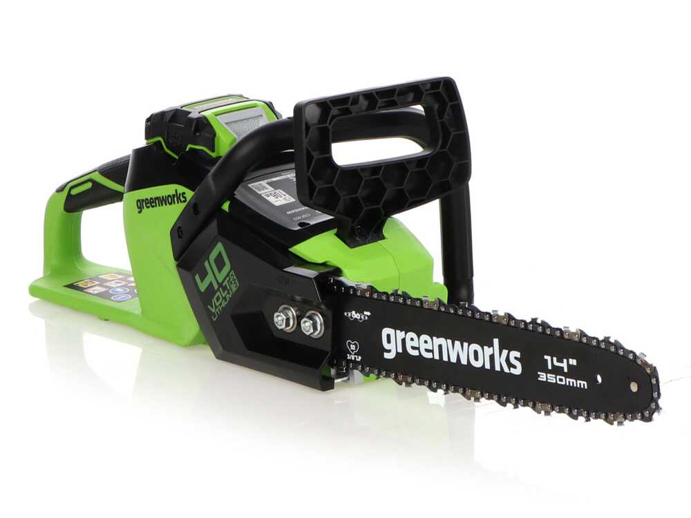 Greenworks GD40CS15K4 accu kettingzaag, zwaard 35 cm, 40 V 4 Ah, detail 6