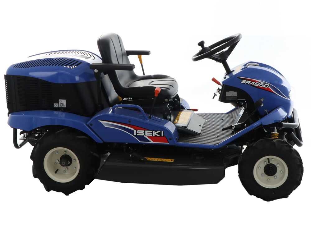 Iseki SRA 950A 2WD zitklepelmaaier 95 cm, hydrostaat, detail 6