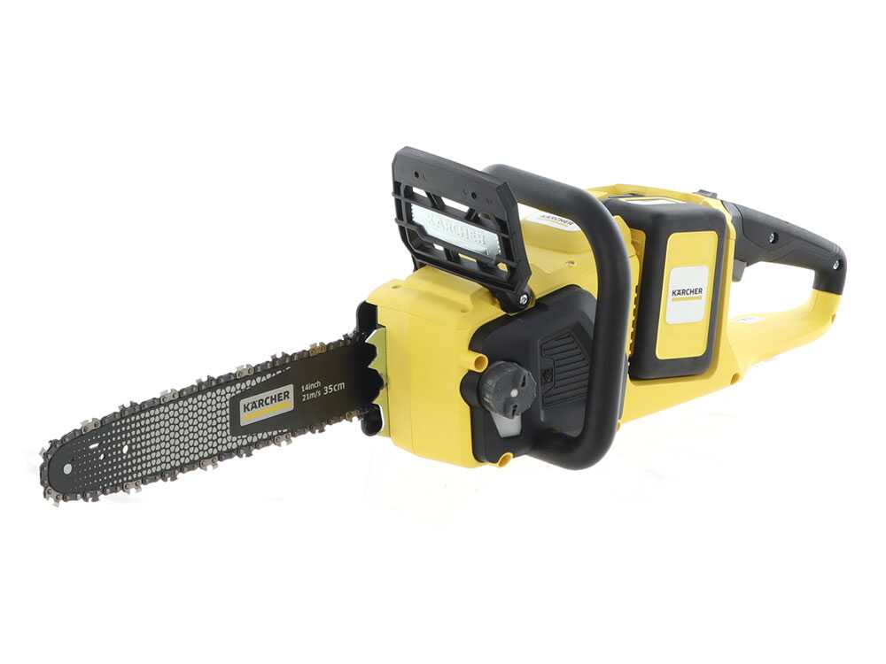 Kärcher CNS 36-35 accu kettingzaag, zwaard 35 cm, 36 V 2,5 Ah, detail 6