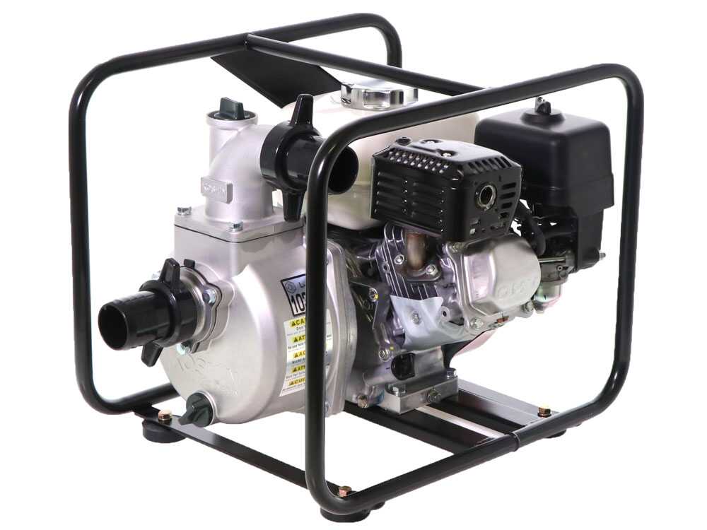 Oriental Koshin SEH-50X benzine motorpomp, detail 6