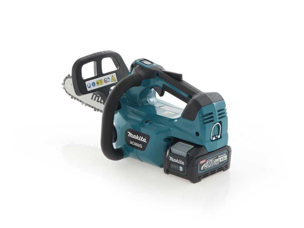 Makita UC002GZ accu kettingzaag, zwaard 25 cm, 40 V 4 Ah zonder accu, detail 7