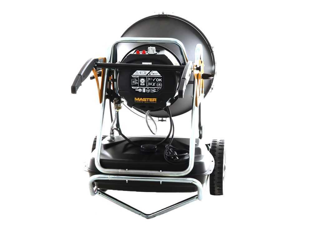 Master XL 9 SR diesel heteluchtkanon 43 kW, direct gestookt, detail 6