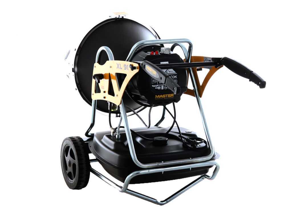 Master XL 91 diesel infrarood heater 43 kW, direct gestookt, detail 6