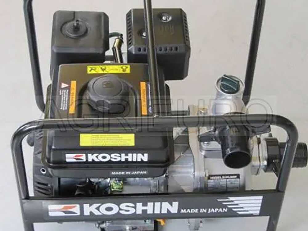Oriental Koshin SEV-50X benzine motorpomp, detail 7