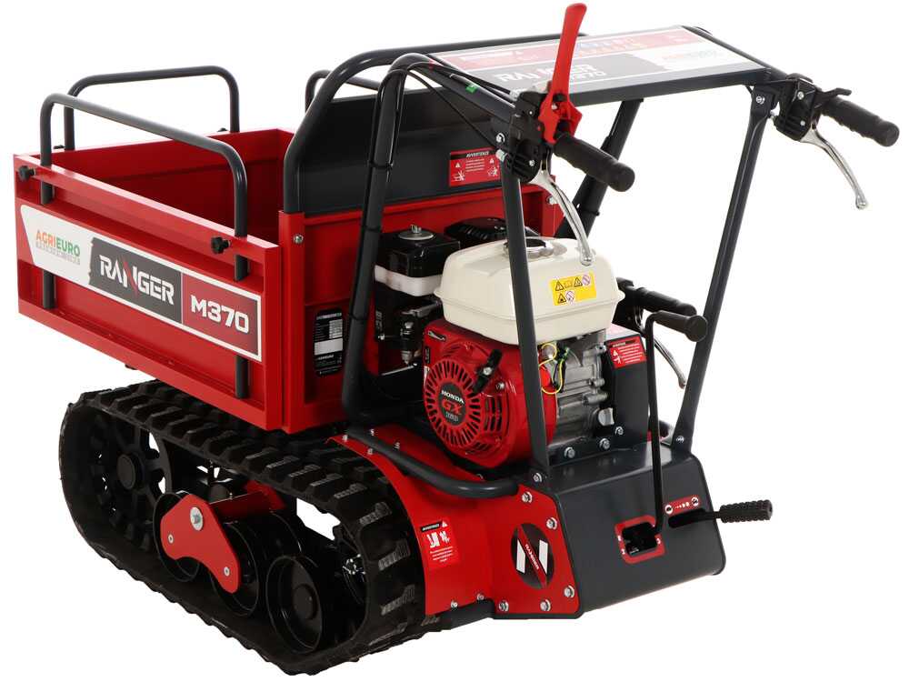 Rupsdumper laadvermogen 350 kg AgriEuro Premium Ranger M370 Extendable, motor Honda GX160, detail 7