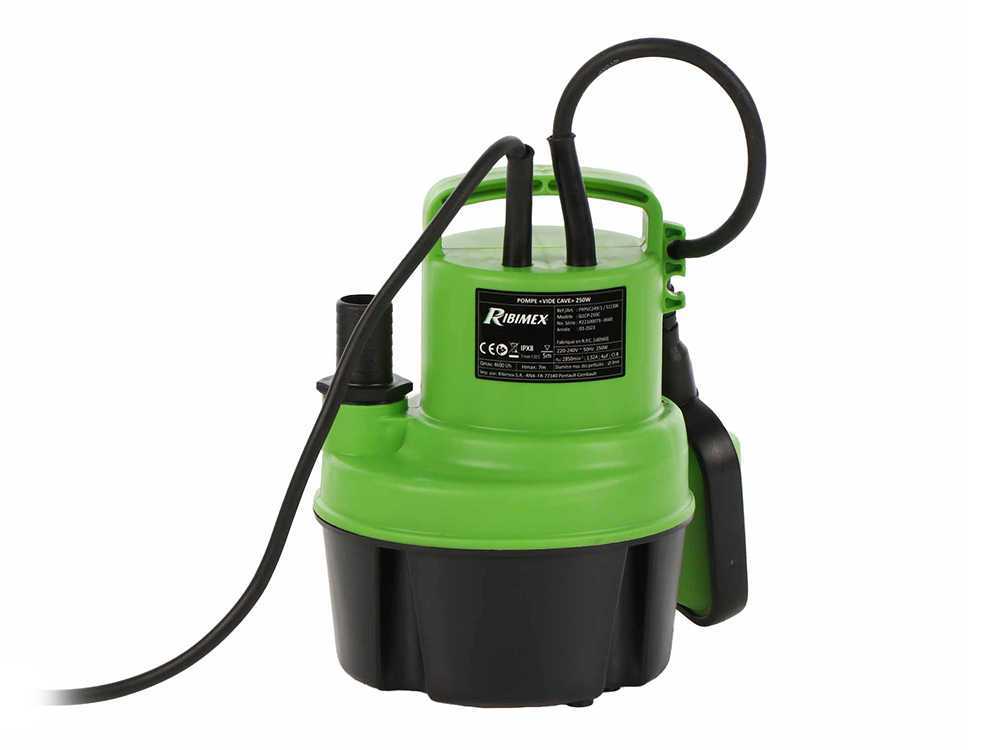 Ribimex PRPVC249 dompelpomp voor schoon water, detail 6