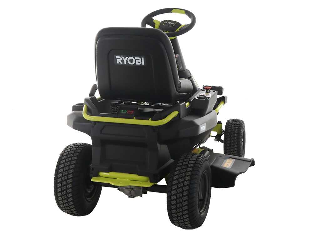 Ryobi RY48RM76A accu-zitmaaier met zijuitworp 76 cm, automaat, detail 6